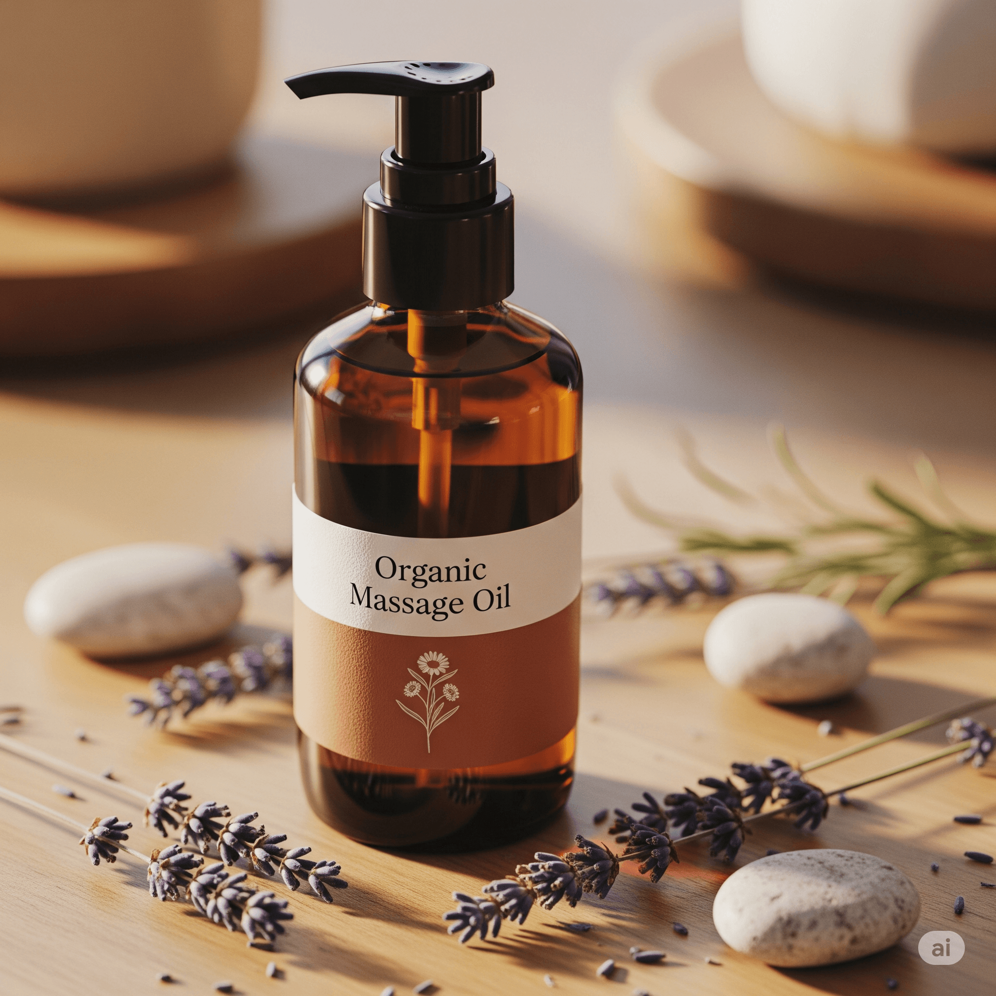 Organic Massage Oil